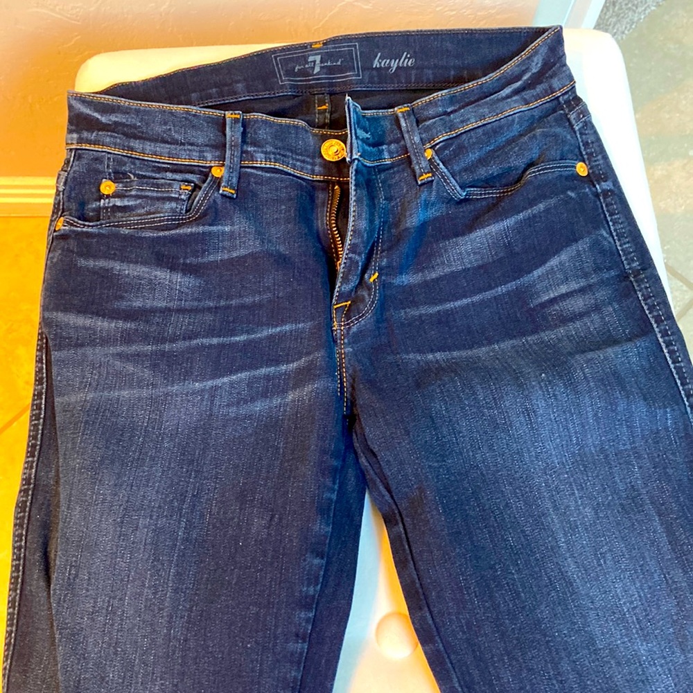 7 jeans, wide bottom